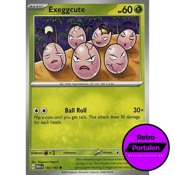 Exeggcute 102/165