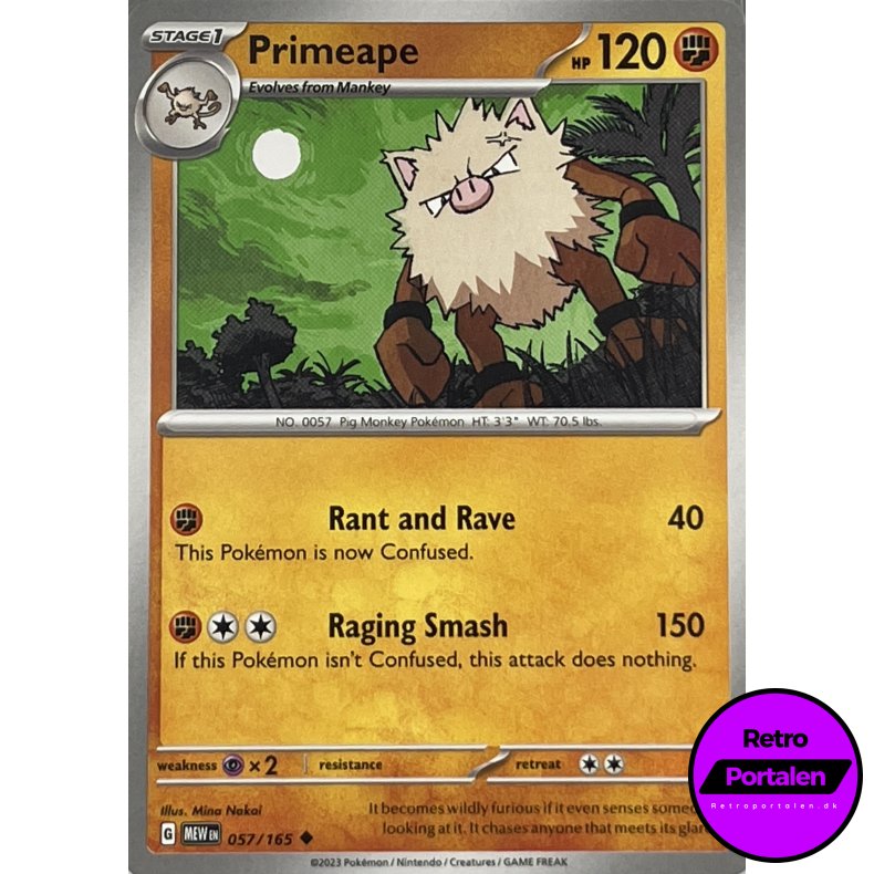 Primeape 057/165