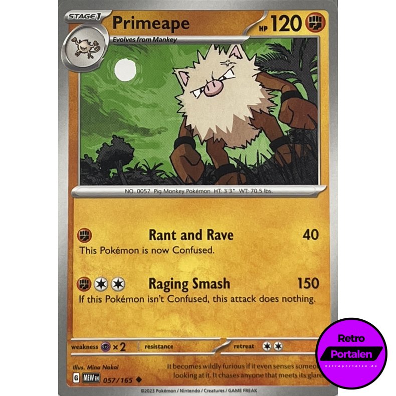Primeape 057/165