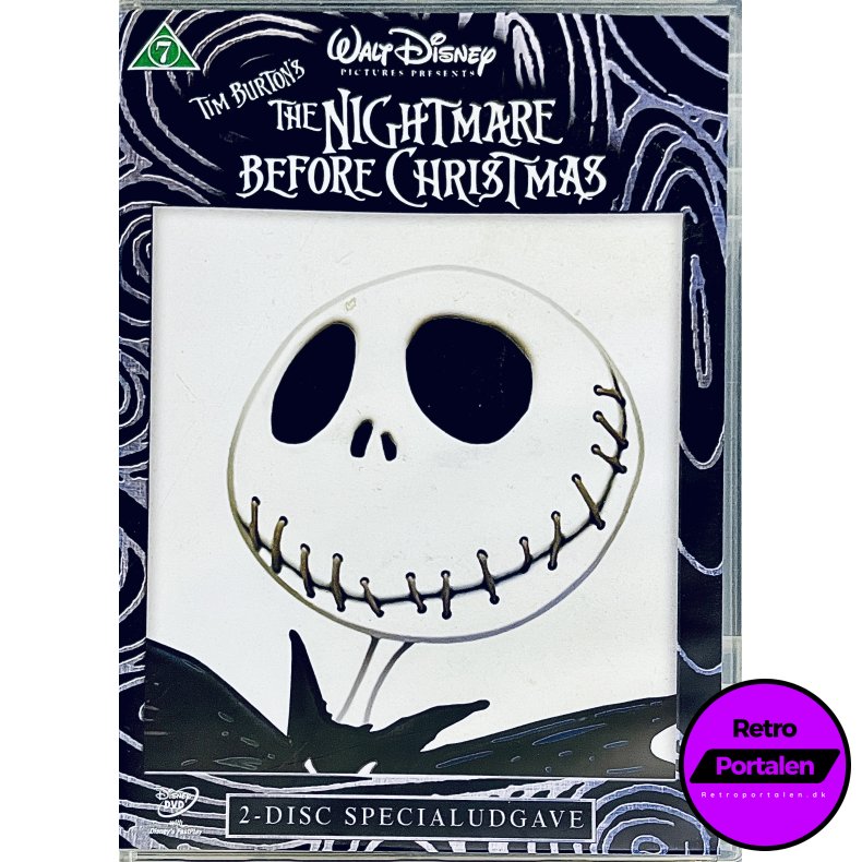 The Nightmare Before Christmas (2 Disc Specialudgave) (Tim Burton) (DVD)