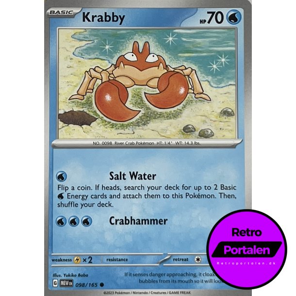 Krabby 098/165