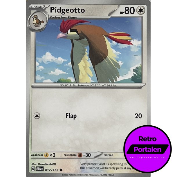 Pidgeotto 017/165