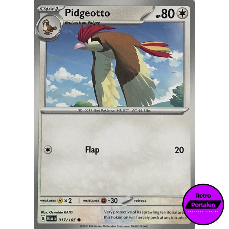 Pidgeotto 017/165