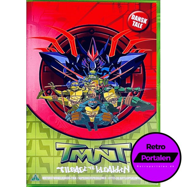 Turtles: Back To The Sewer (Virtuelt tjek / Superhelteproblemer / Bytes Og Bryllupsklokker) (DVD)
