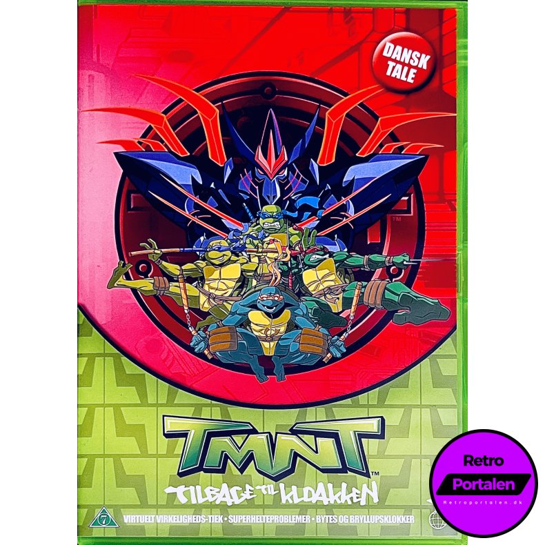 Turtles: Back To The Sewer (Virtuelt tjek / Superhelteproblemer / Bytes Og Bryllupsklokker) (DVD)