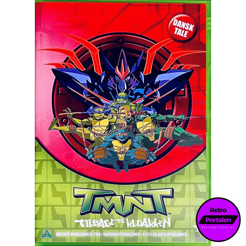 Turtles: Back To The Sewer (Virtuelt tjek / Superhelteproblemer / Bytes Og Bryllupsklokker) (DVD)