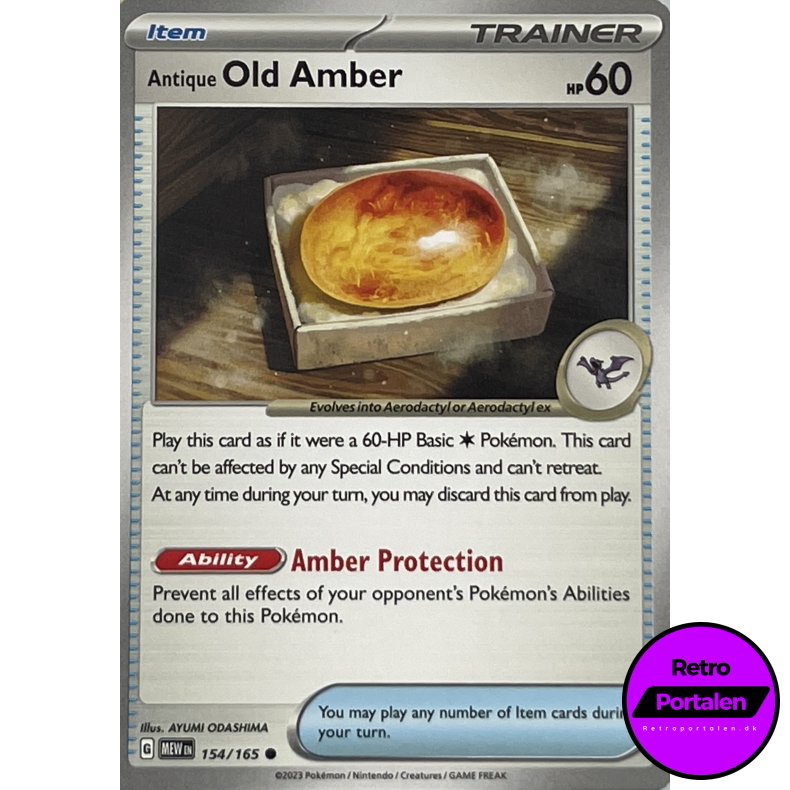 Antique Old Amber 154/165