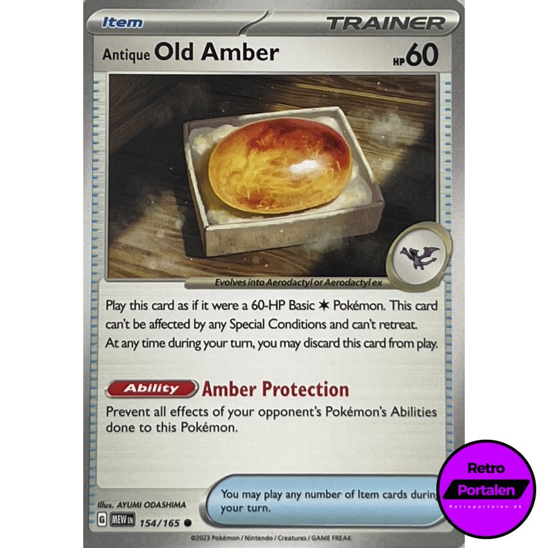 Antique Old Amber 154/165