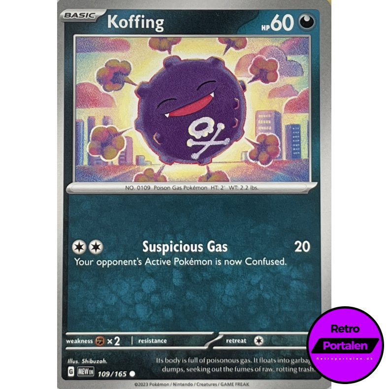 Koffing 109-165