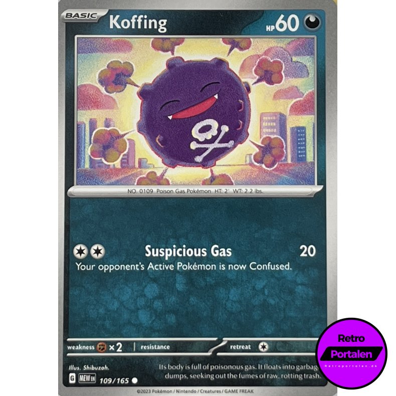 Koffing 109-165
