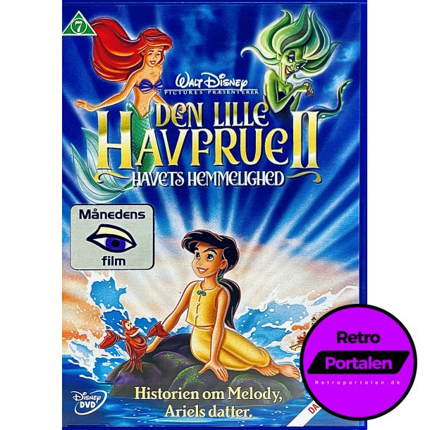 Den Lille Havfrue 2: Havets Hemmelighed (DVD)