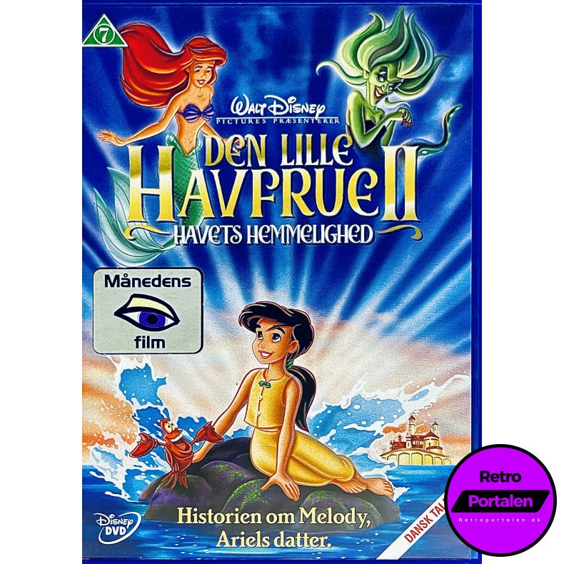 Den Lille Havfrue 2: Havets Hemmelighed (DVD)