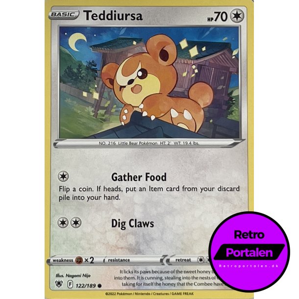 Teddiursa 122-189