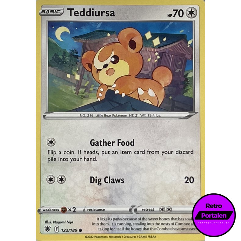 Teddiursa 122-189