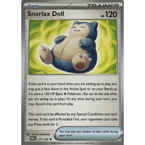Snorlax Doll 175-182