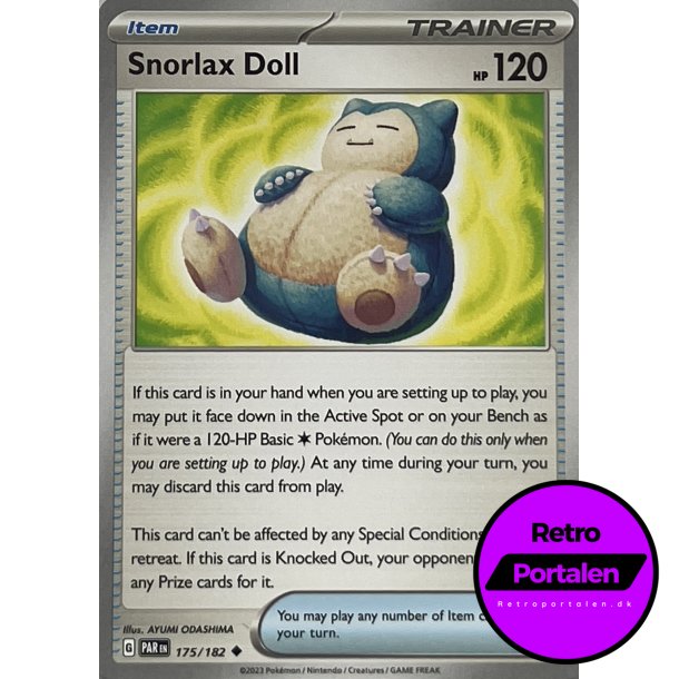 Snorlax Doll 175-182