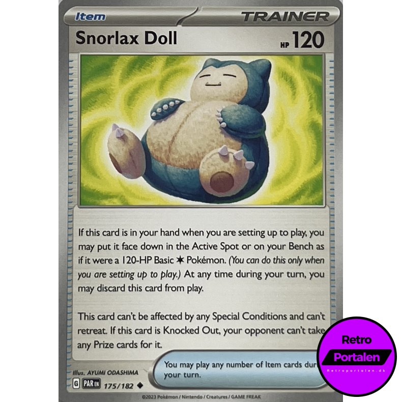 Snorlax Doll 175-182