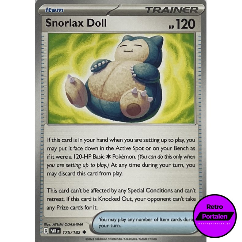 Snorlax Doll 175-182