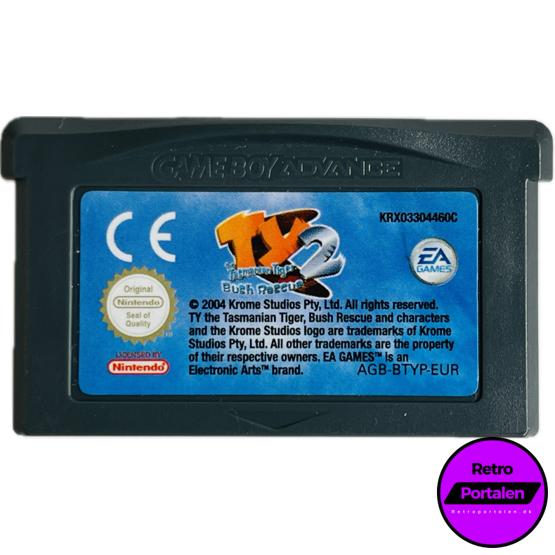 TY The Tasmanian Tiger 2: Bush Rescue (Game Boy Advance)