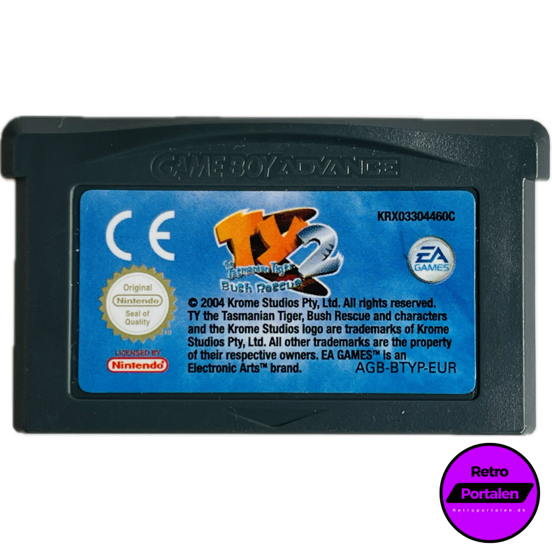 TY The Tasmanian Tiger 2: Bush Rescue (Game Boy Advance)