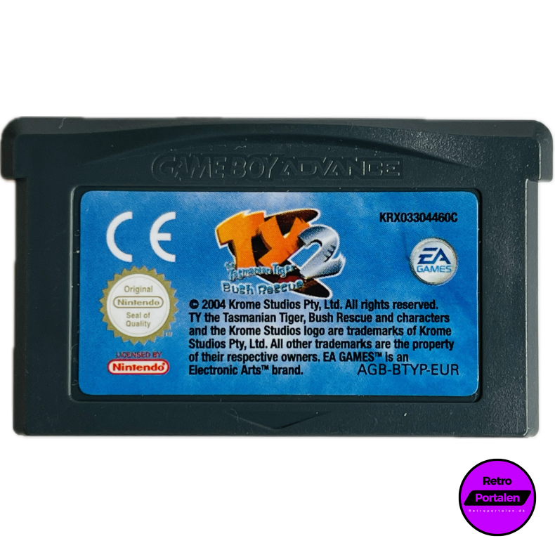 TY The Tasmanian Tiger 2: Bush Rescue (Game Boy Advance)