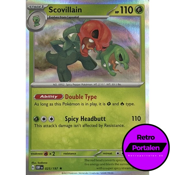 Scovillain 025/197 Holo