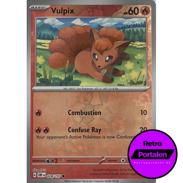 Vulpix 028/197 Reverse Holo