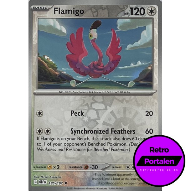 Flamingo 185/197 Reverse Holo 