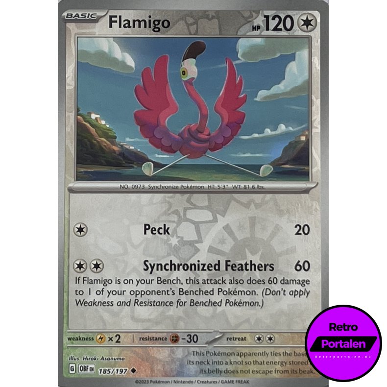 Flamingo 185/197 Reverse Holo 