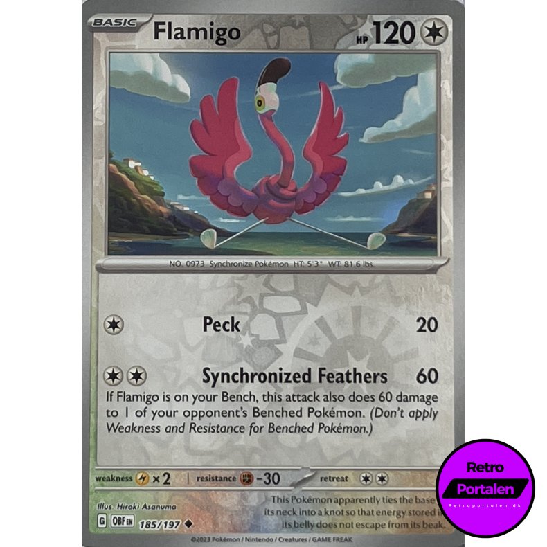 Flamingo 185/197 Reverse Holo 