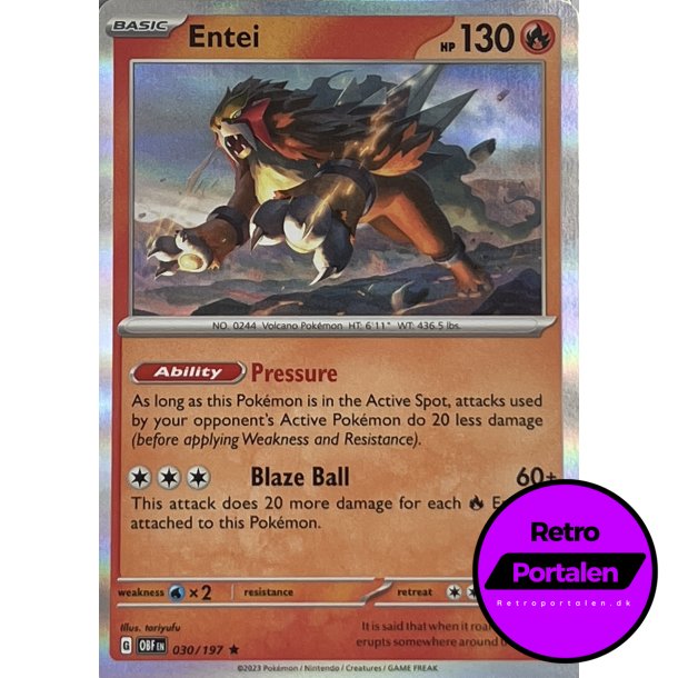 Entei 030/197 Holo