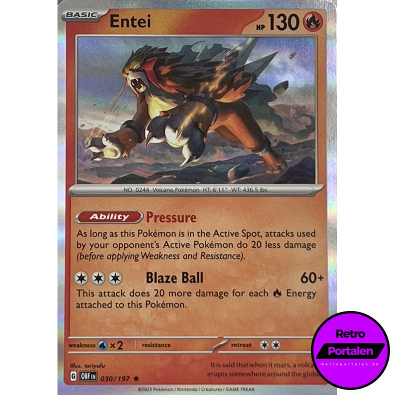Entei 030/197 Holo
