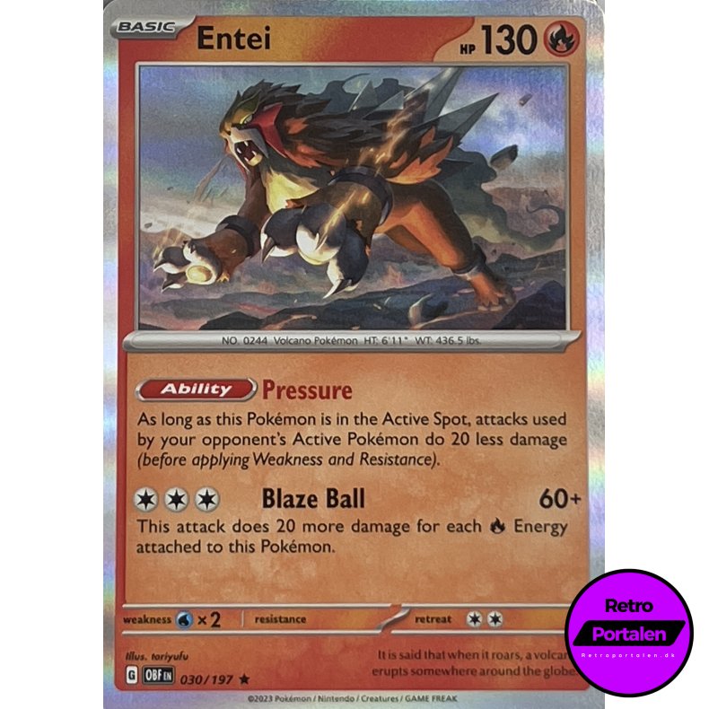 Entei 030/197 Holo
