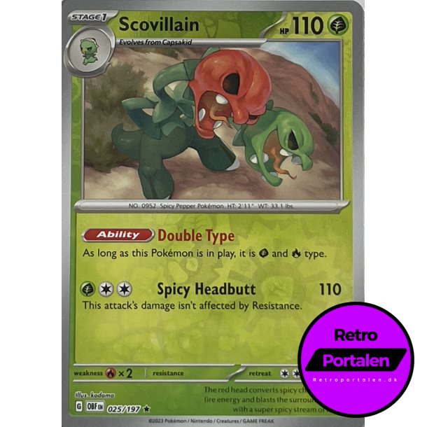 Scovillain 025/197 Reverse Holo