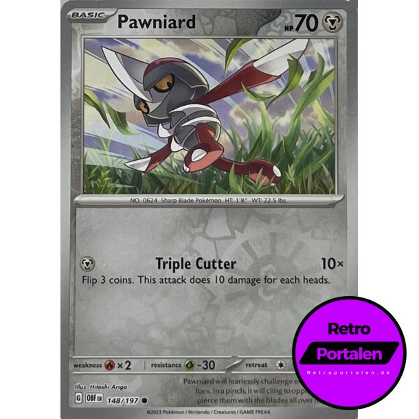 Pawniard 148/197 Reverse Holo