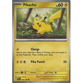 Pikachu 025/165