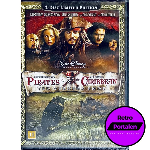 Pirates Of The Caribbean: Ved Verdens Ende (2-Disc Limited Edition) (NY) (DVD)