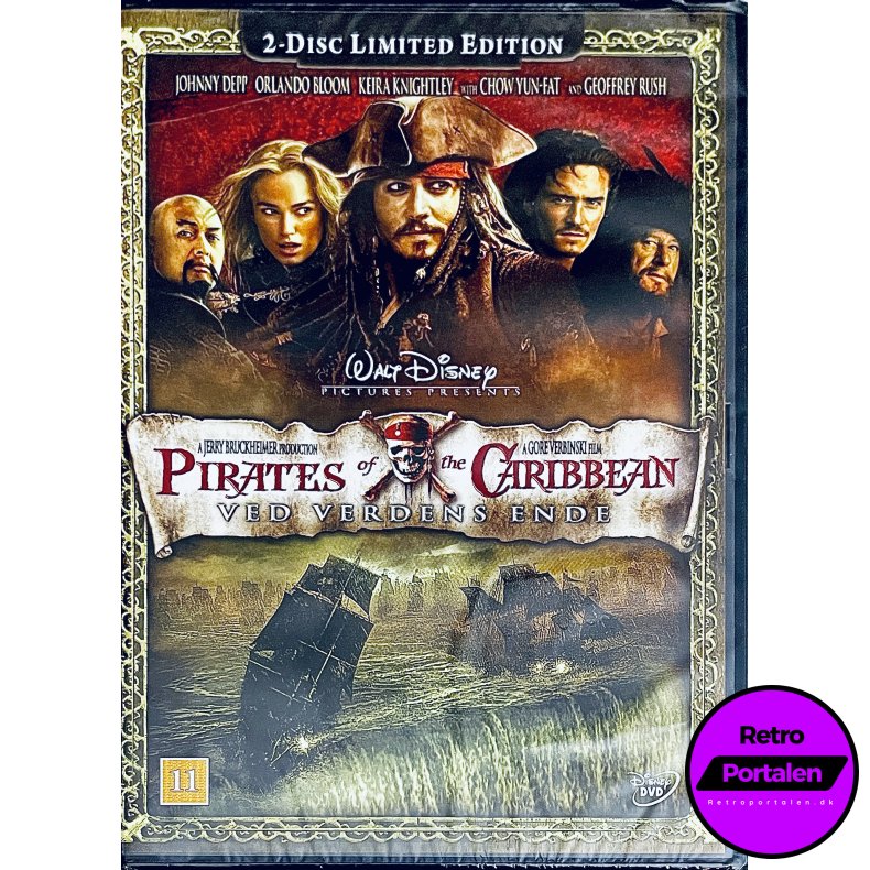 Pirates Of The Caribbean: Ved Verdens Ende (2-Disc Limited Edition) (NY) (DVD)