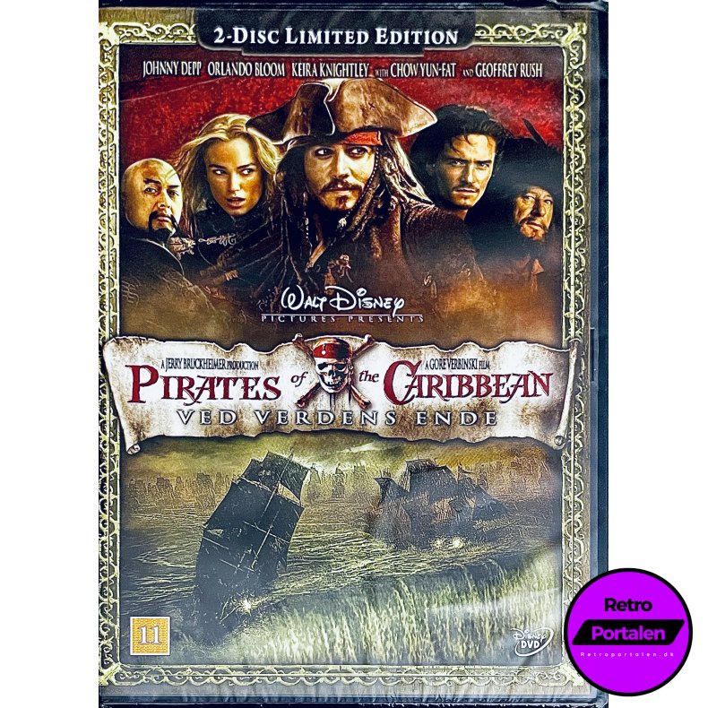 Pirates Of The Caribbean: Ved Verdens Ende (2-Disc Limited Edition) (NY) (DVD)