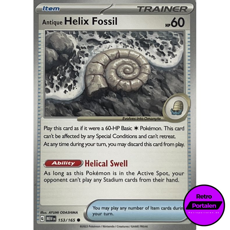 Antique Helix Fossil 153/165