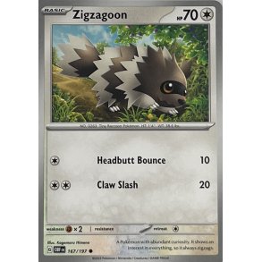 Zigzagoon 167/197