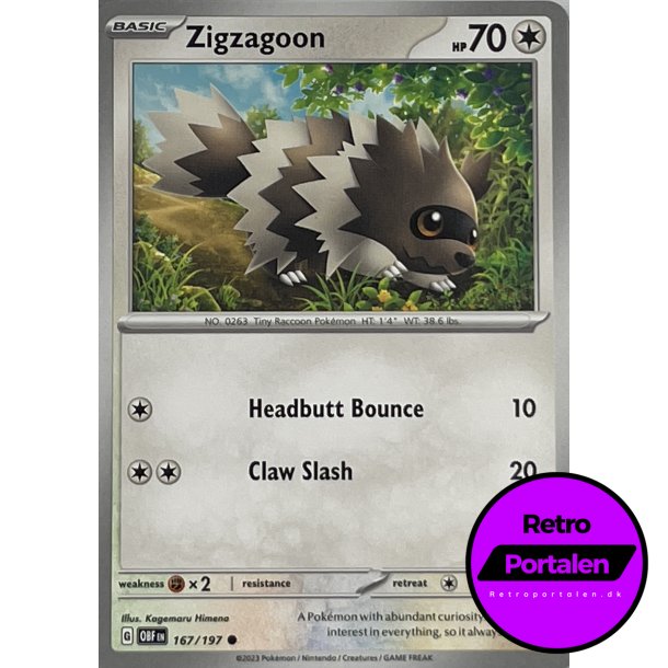 Zigzagoon 167/197