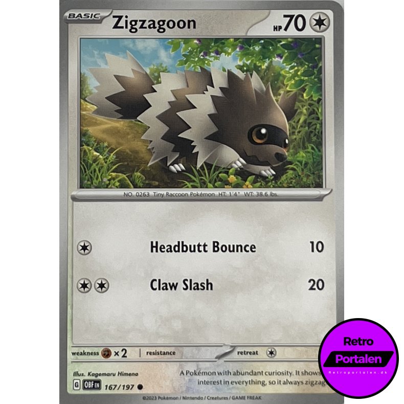 Zigzagoon 167/197