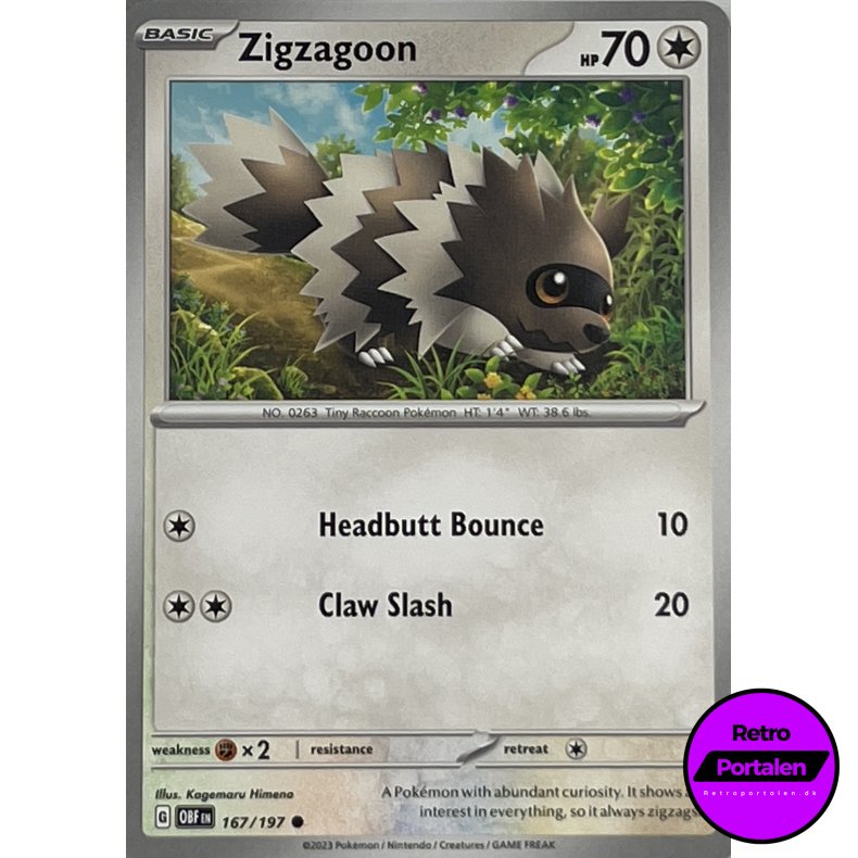 Zigzagoon 167/197