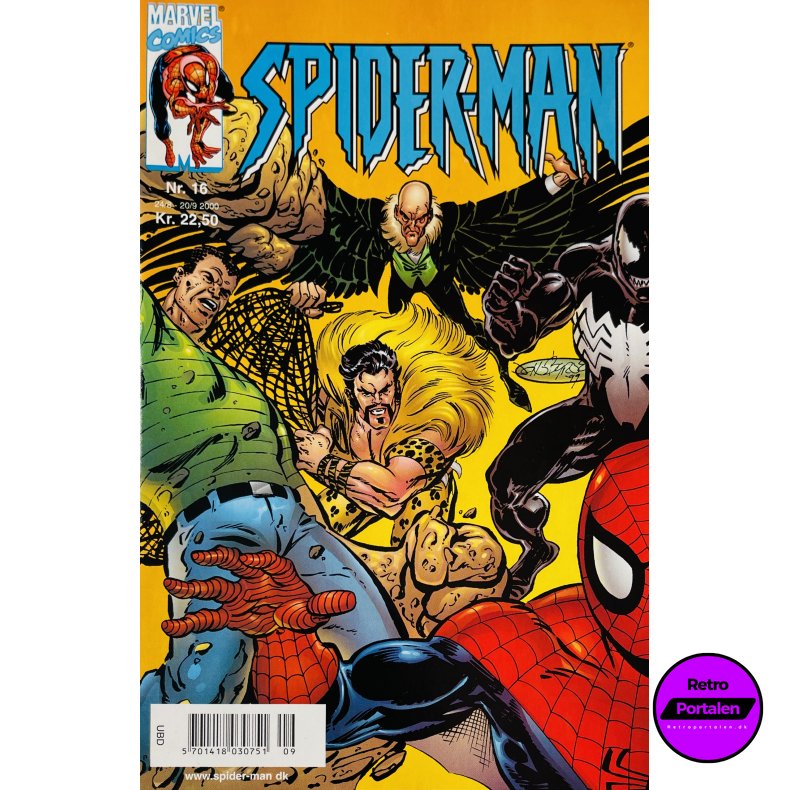 Spider-Man 2000 Nr. 16 (Dansk) (Marvel) (Tegneserie)