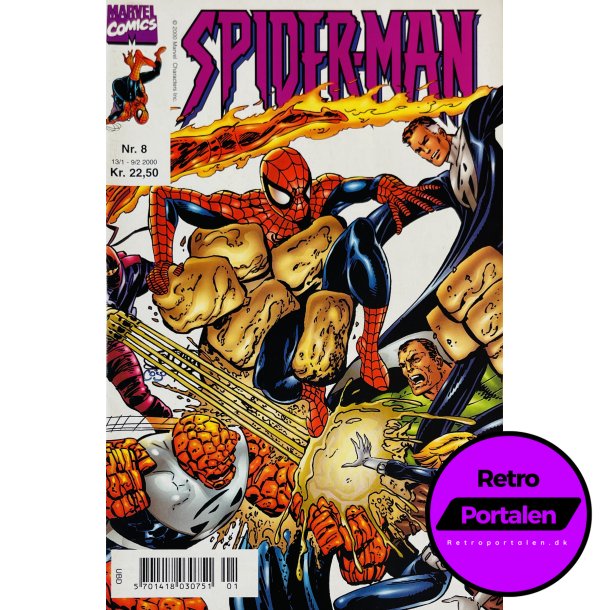 Spider-Man 2000 Nr. 8 (Dansk) (Marvel) (Tegneserie)