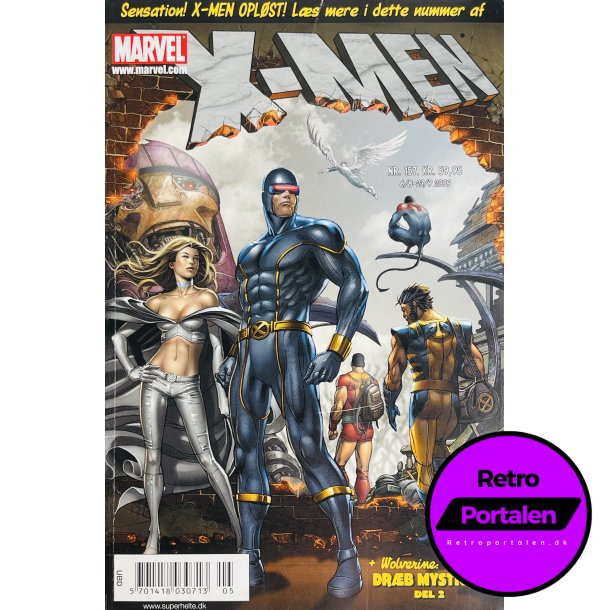 X-Men 2009 Nr. 157 (Dansk) (Marvel) (Tegneserie)