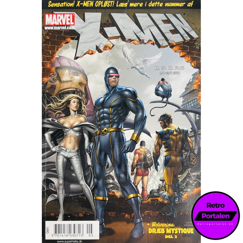 X-Men 2009 Nr. 157 (Dansk) (Marvel) (Tegneserie)