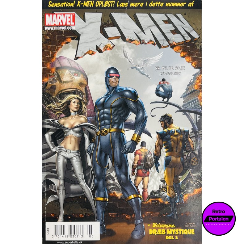 X-Men 2009 Nr. 157 (Dansk) (Marvel) (Tegneserie)