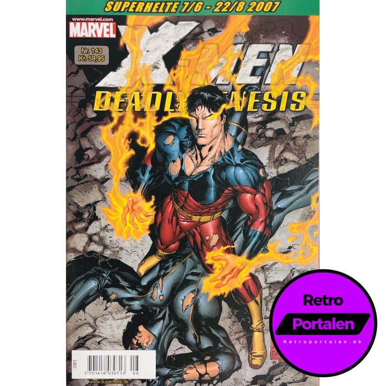 X-Men 2007 Nr. 143 (Dansk) (Marvel) (Tegneserie)